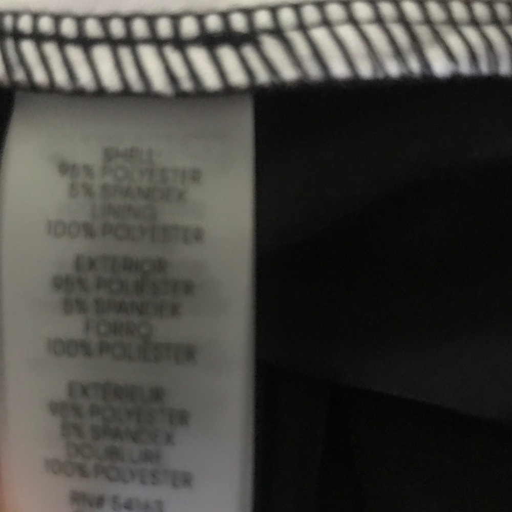 Calvin Klein NWT Woman 0X Colorblock Shell Top - Picture 7 of 9